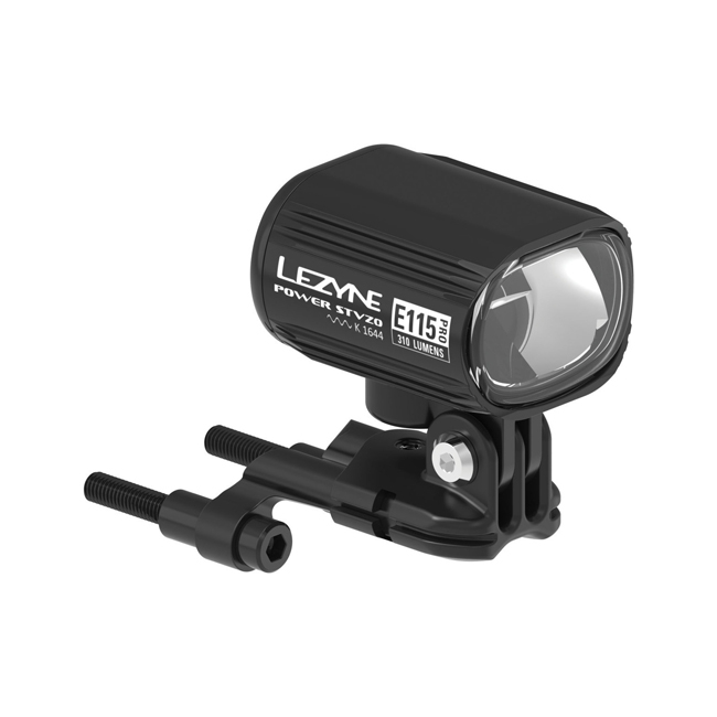 Lezyne EBIKE Power Pro E115 Frontlampe STVZO LED 310 Lumen Farbe schwarz