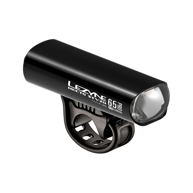 Lezyne Hecto Drive Pro 65 STVZO LED 210 Lumen Frontlampe Farbe schwarz