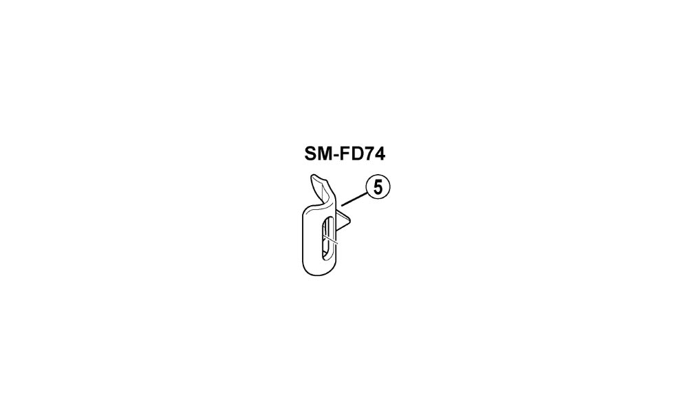 Shimano Adapter SM-FD74 - ausverkauft