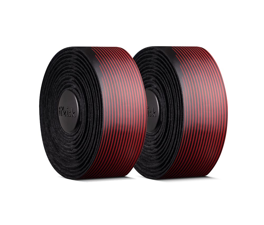 Fizik Lenkerband Vento Microtex Tacky Bi-Color 2mm schwarz-rot