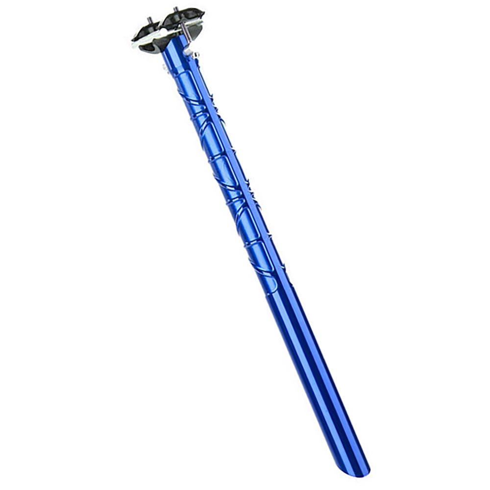 Tune Leichtes Stueck Sattelstuetze Aluminium 0 mm Versatz 27,2 x 340 mm blau