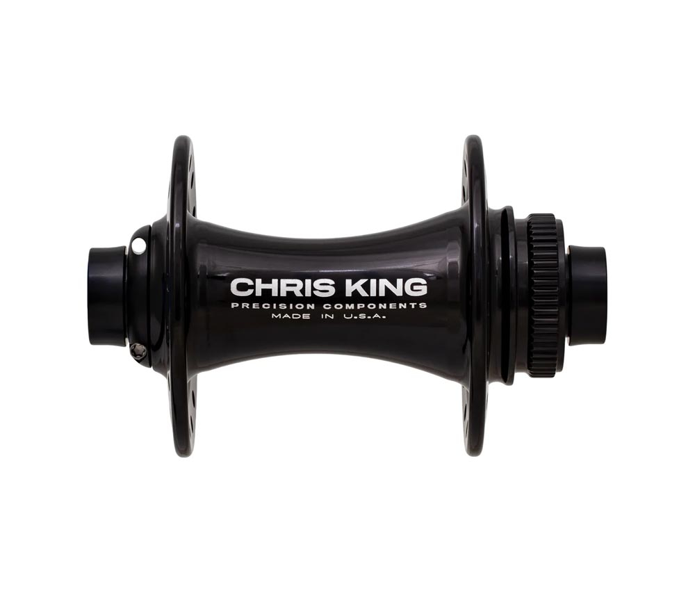 Chris King MTB Vorderradnabe Disc Centerlock Boost 15x110mm black | schwarz 24 loch