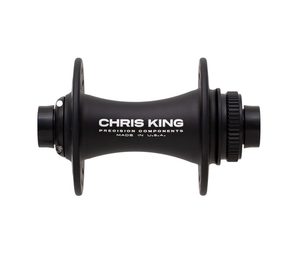 Chris King MTB Vorderradnabe Disc Centerlock Boost 15x110mm matte jet | matt-schwarz 24 Loch