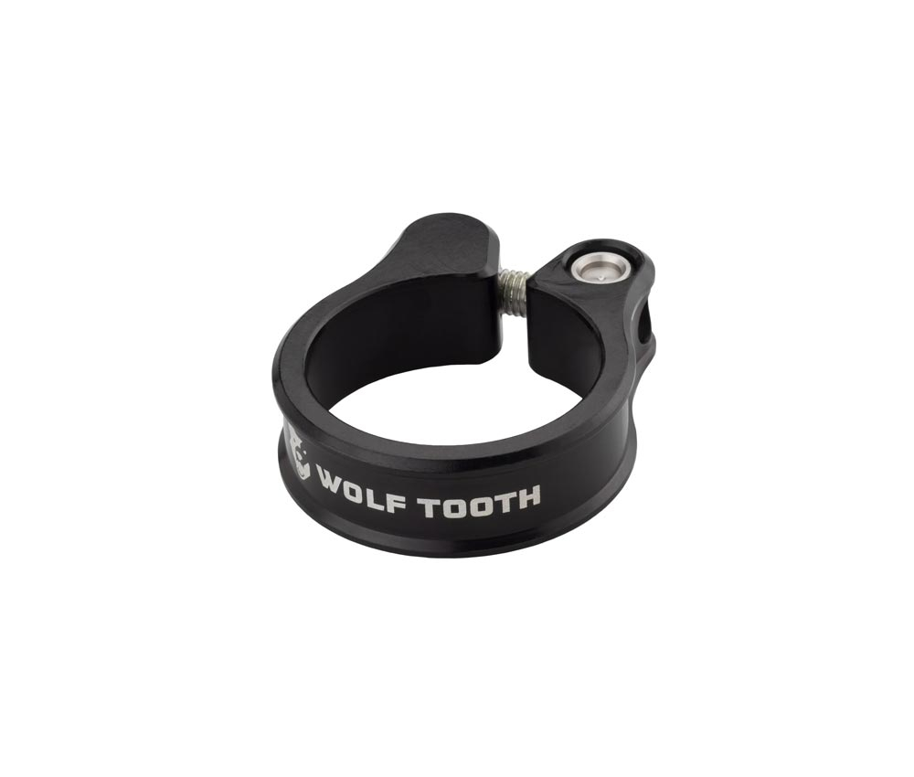 Wolf Tooth Sattelstuetzenklemme - 36,4mm geschraubt Aluminium schwarz