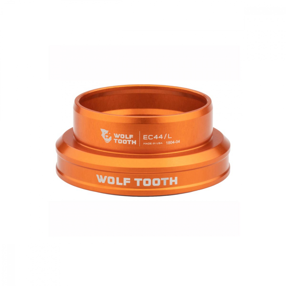 Wolf Tooth Performance Steuersatz Unterteil 1,5 Zoll | EC44/40 orange