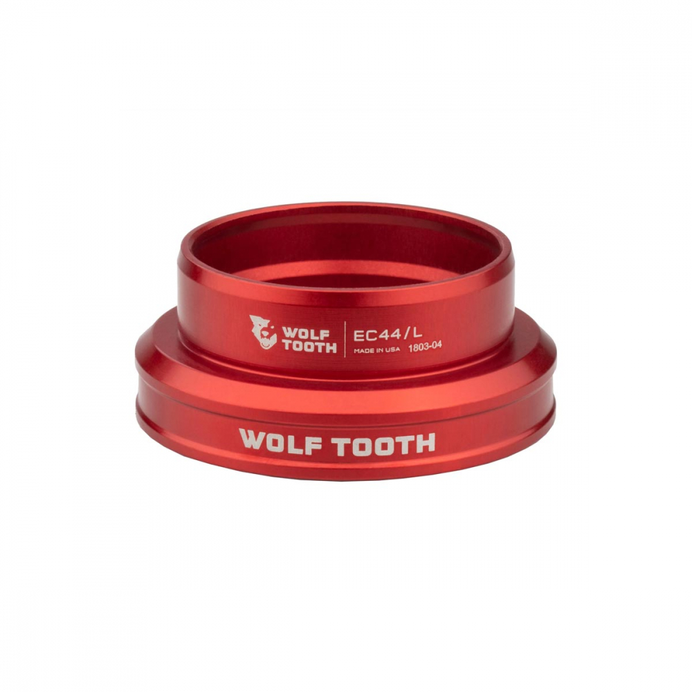 Wolf Tooth Performance Steuersatz Unterteil 1,5 Zoll | EC44/40 rot