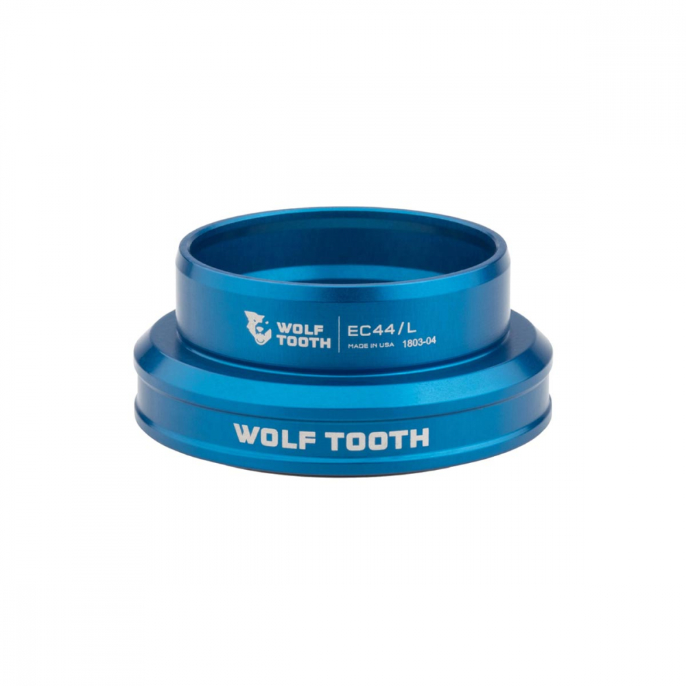 Wolf Tooth Premium Steuersatz Unterteil 1,5 Zoll | EC44/40 blau