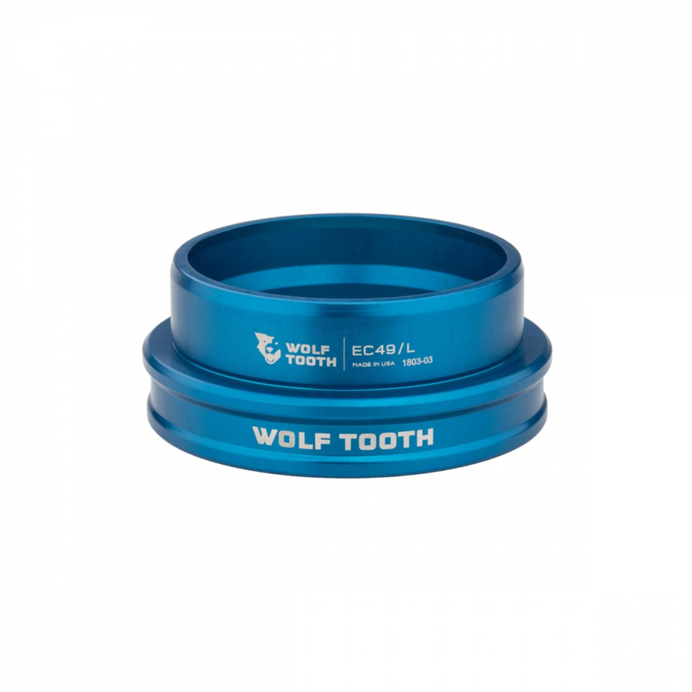Wolf Tooth Performance Steuersatz Unterteil 1,5 Zoll | EC49/40 blau