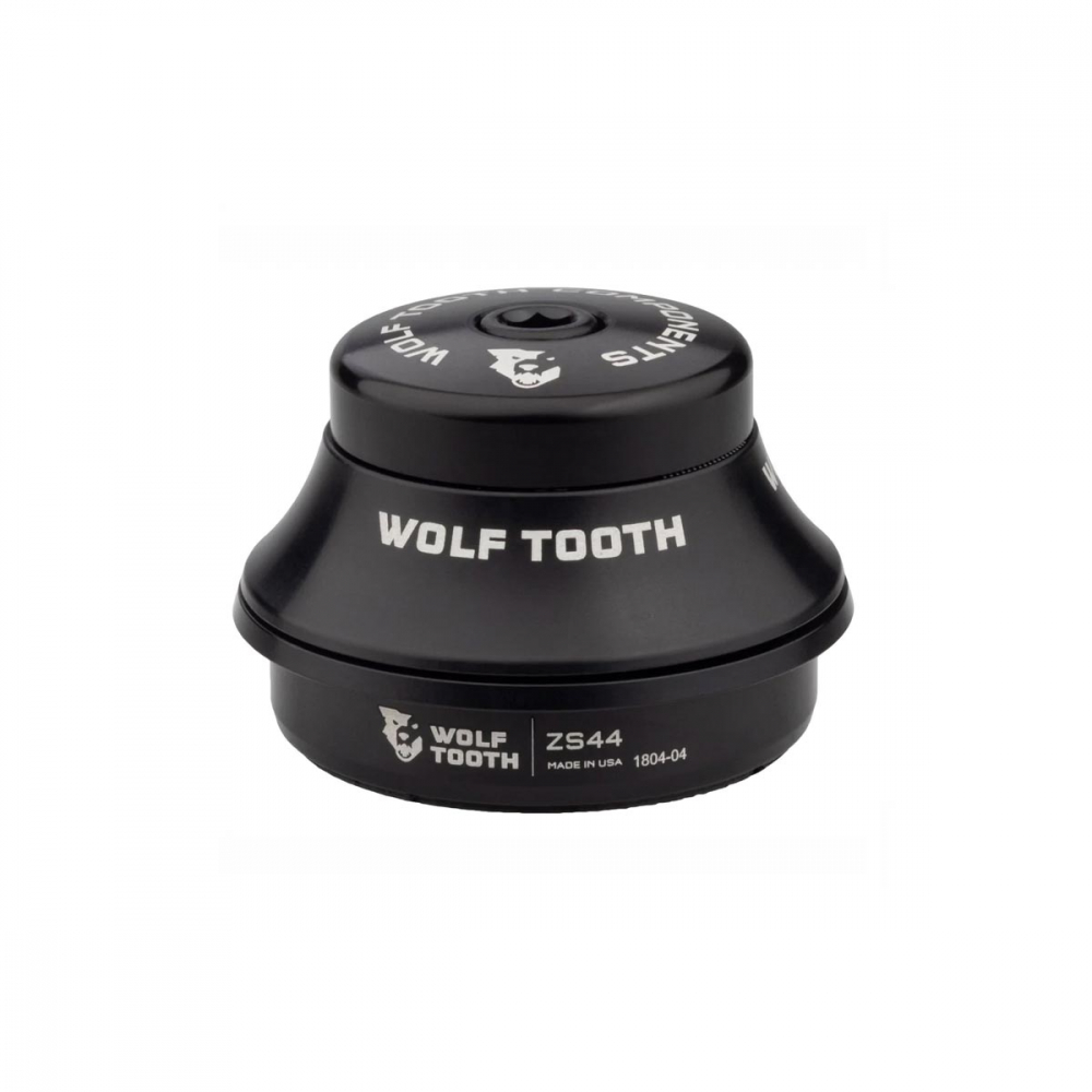 Wolf Tooth Premium Steuersatz Oberteil 1 1/8 Zoll | ZS44 / 28,6mm Hoehe 15mm schwarz