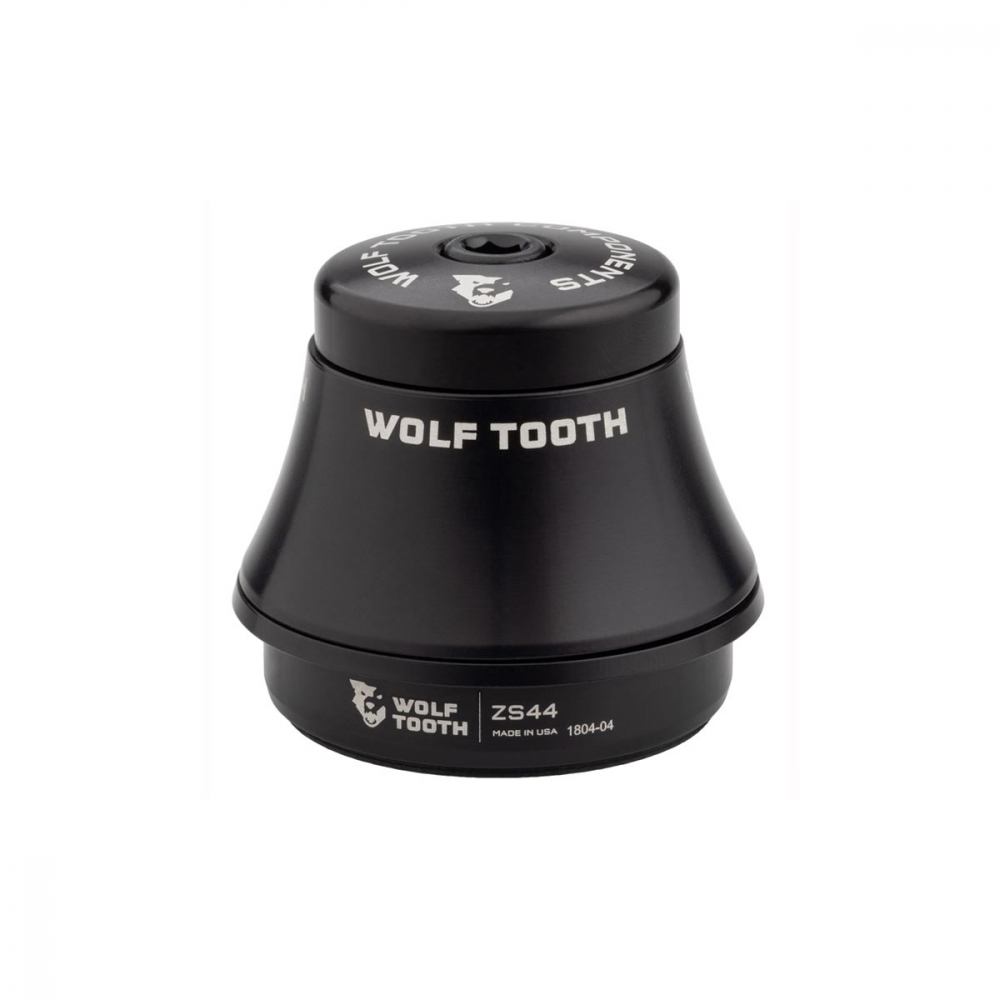 Wolf Tooth Premium Steuersatz Oberteil 1 1/8 Zoll | ZS44 / 28,6mm Hoehe 25mm schwarz