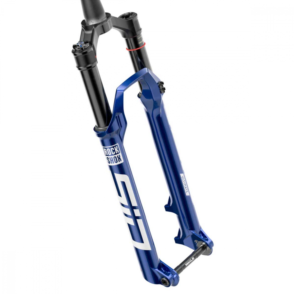 RockShox SID Ultimate 3P Federgabel Remote Boost 29 Zoll Tapered Blue Crush Gloss 120 mm