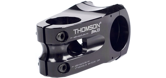 Thomson Elite X4 Vorbau schwarz 50 mm 0 Grad