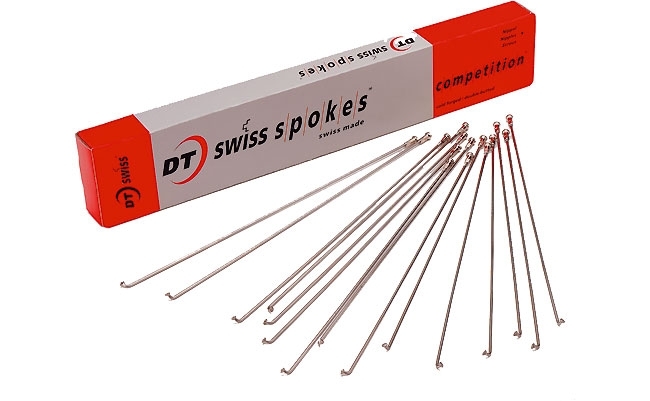 DT Swiss Competition Speichen 1,8 x 1,6 mm silber Laenge 250 mm