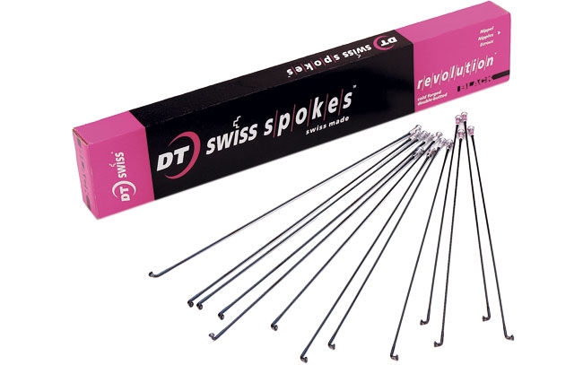 DT Swiss Revolution Speiche 2,0 x 1,5 mm schwarz 250 mm