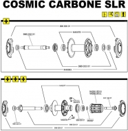 Mavic Cosmic Carbone SLR Vorderradachse
