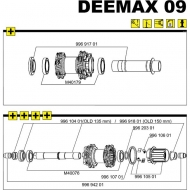Mavic Deemax Hinterrad Achs-Kit 150 mm ITS4
