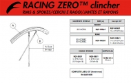 Fulcrum Racing Zero Speiche VR-HR rechts 279,2 mm schwarz
