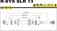 Mavic R-SYS SLR Vorderrad Nabenlager 2 Stueck