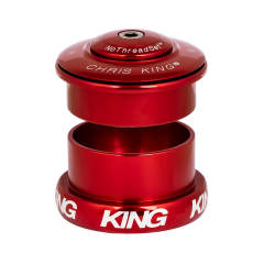 Chris King InSet i5 Steuersatz 1 1/8 - 1,5 Mixed Tapered red | rot ZS49/28,6 - EC49/40