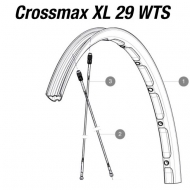 Mavic Crossmax XL Ersatzfelge Hinterrad 29 Zoll Mod 2015
