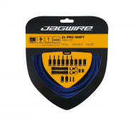 Jagwire Pro Shift 2x Schaltzugset Road/MTB blau