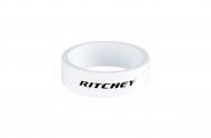 Ritchey Spacer 1 1/8 Zoll | Aluminium 10 mm weiss glaenzend 1 Stueck