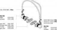 Shimano STI Schalt-Bremshebel 11x2/1 fach Ersatzteil | Lenker Schellen-Einheit rechts oder links Nr 3