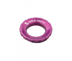 Wolf Tooth Centerlock Verschlussring - externe Verschraubung Aluminium violett