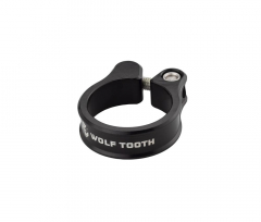 Wolf Tooth Sattelstuetzenklemme - 28,6mm geschraubt Aluminium schwarz