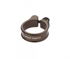 Wolf Tooth Sattelstuetzenklemme - 31,8mm geschraubt Aluminium espresso
