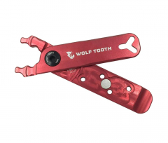 Wolf Tooth Pack Pliers Multitool - 5 Funktionen schwarz-rot