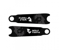 Wolf Tooth Kurbelarmschutz - 190x49,2mm selbstklebend Folie schwarz