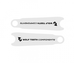 Wolf Tooth Kurbelarmschutz - 190x49,2mm selbstklebend Folie transparent