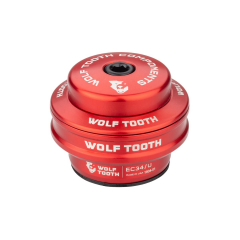 Wolf Tooth Performance Steuersatz Oberteil 1 1/8 Zoll | EC34 / 28,6mm Hoehe 16mm rot