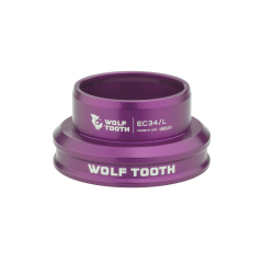 Wolf Tooth Performance Steuersatz Unterteil 1 1/8 Zoll | EC34/30 violett