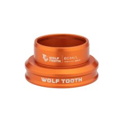 Wolf Tooth Premium Steuersatz Unterteil 1 1/8 Zoll | EC34/30 orange