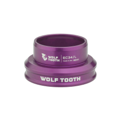 Wolf Tooth Premium Steuersatz Unterteil 1 1/8 Zoll | EC34/30 violett
