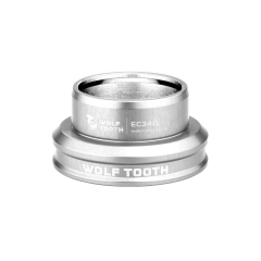 Wolf Tooth Premium Steuersatz Unterteil 1 1/8 Zoll | EC34/30 nickel