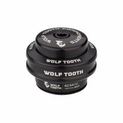 Wolf Tooth Premium Steuersatz Oberteil 1 1/8 Zoll | EC34 / 28,6mm Hoehe 16mm schwarz