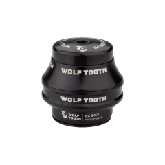 Wolf Tooth Premium Steuersatz Oberteil 1 1/8 Zoll | EC34 / 28,6mm Hoehe 25mm schwarz