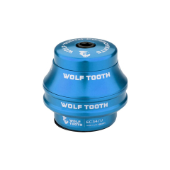 Wolf Tooth Premium Steuersatz Oberteil 1 1/8 Zoll | EC34 / 28,6mm Hoehe 25mm blau