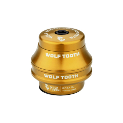 Wolf Tooth Premium Steuersatz Oberteil 1 1/8 Zoll | EC34 / 28,6mm Hoehe 25mm gold