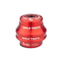 Wolf Tooth Premium Steuersatz Oberteil 1 1/8 Zoll | EC34 / 28,6mm Hoehe 25mm rot
