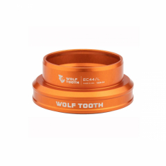 Wolf Tooth Premium Steuersatz Unterteil 1/5 Zoll | EC44/40 orange