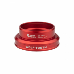Wolf Tooth Premium Steuersatz Unterteil 1/5 Zoll | EC44/40 rot