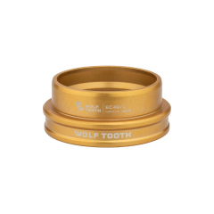 Wolf Tooth Premium Steuersatz Unterteil 1/5 Zoll | EC49/40 gold