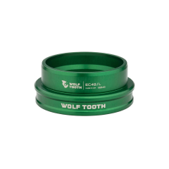 Wolf Tooth Premium Steuersatz Unterteil 1/5 Zoll | EC49/40 gruen