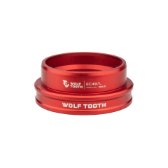 Wolf Tooth Premium Steuersatz Unterteil 1/5 Zoll | EC49/40 rot