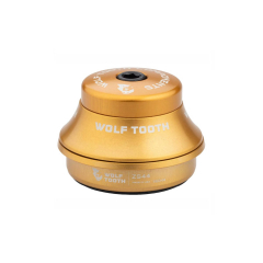 Wolf Tooth Premium Steuersatz Oberteil 1 1/8 Zoll | ZS44 / 28,6mm Hoehe 15mm gold