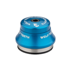 Wolf Tooth Premium Steuersatz Oberteil 1 1/8 Zoll | IS41 / 28,6mm Hoehe 15mm blau